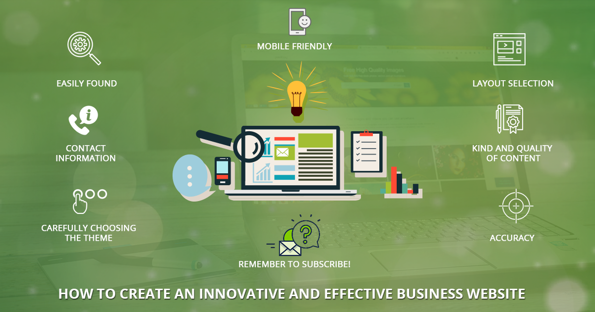 How to Create an Innovative and Effective Business Website